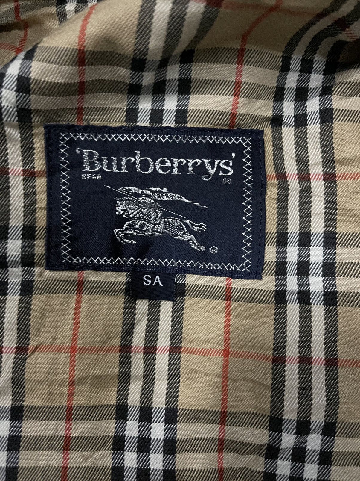 Burberry × Designer Vintage Burberrys Jacket Size US L / EU 52-54 / 3 - 4 Thumbnail