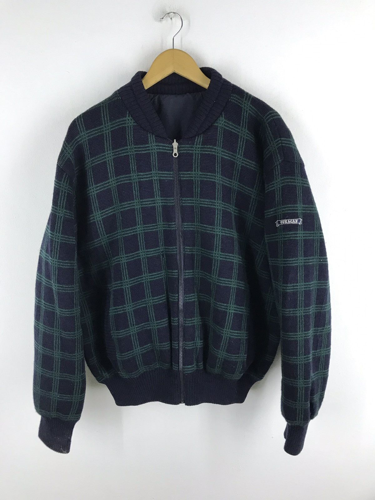 Other Ouragan marine wear wool knit reversible bomber jacket Size US L / EU 52-54 / 3 - 1 Thumbnail