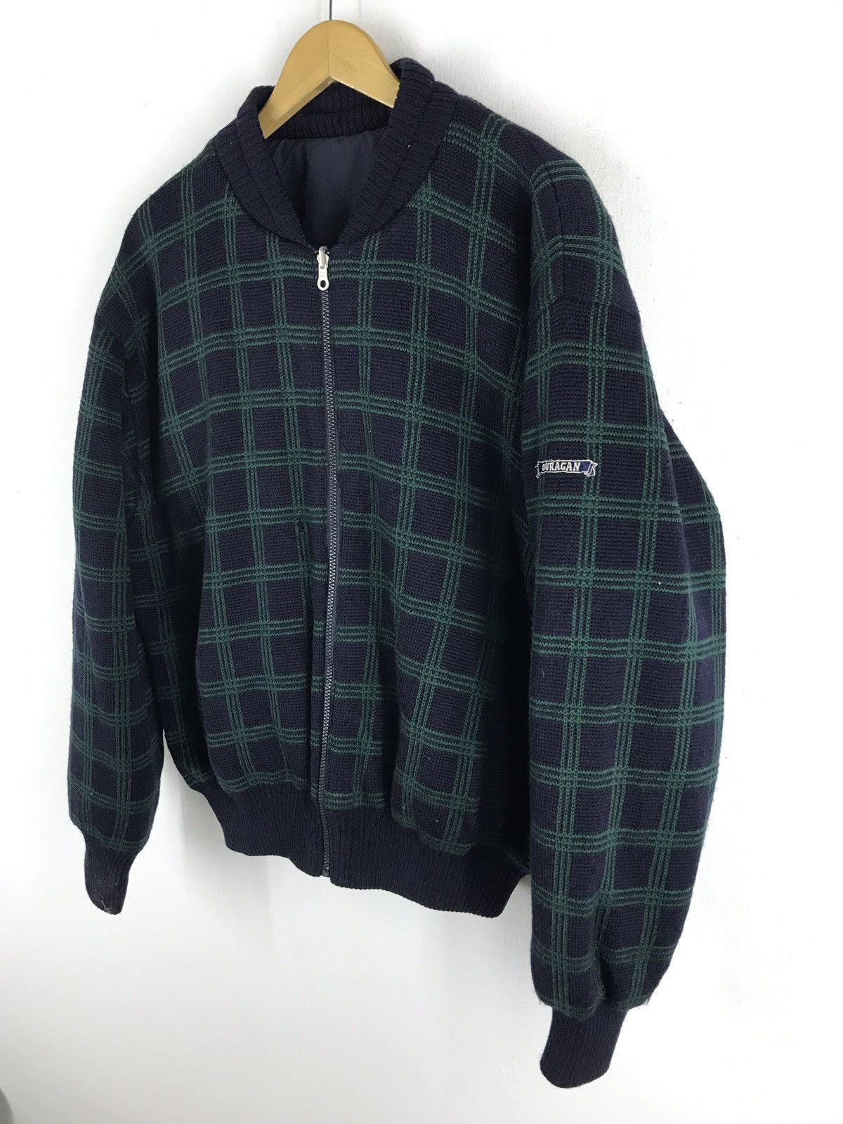 Other Ouragan marine wear wool knit reversible bomber jacket Size US L / EU 52-54 / 3 - 5 Thumbnail