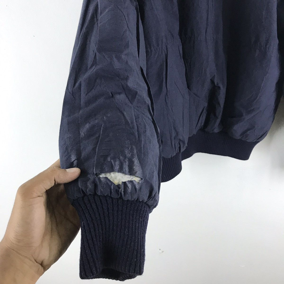 Other Ouragan marine wear wool knit reversible bomber jacket Size US L / EU 52-54 / 3 - 10 Thumbnail