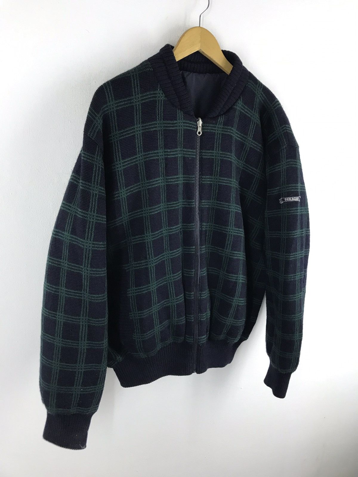 Other Ouragan marine wear wool knit reversible bomber jacket Size US L / EU 52-54 / 3 - 6 Thumbnail