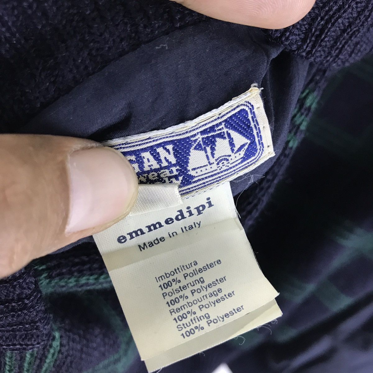 Other Ouragan marine wear wool knit reversible bomber jacket Size US L / EU 52-54 / 3 - 12 Thumbnail
