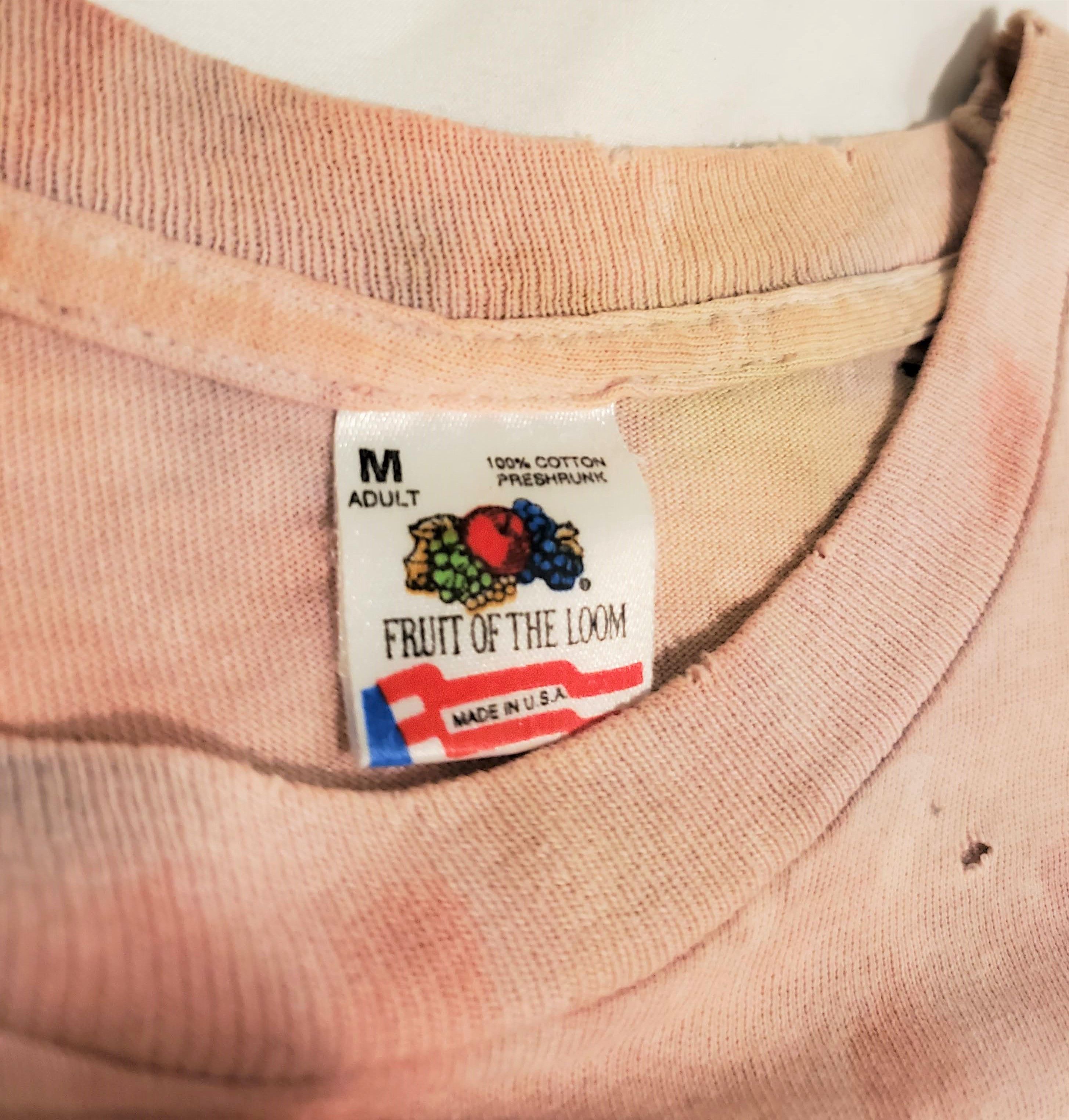 Fruit Of The Loom × Vintage The downriver Scum Club whitewater rafting Thrashed & Dyed Size US M / EU 48-50 / 2 - 5 Thumbnail