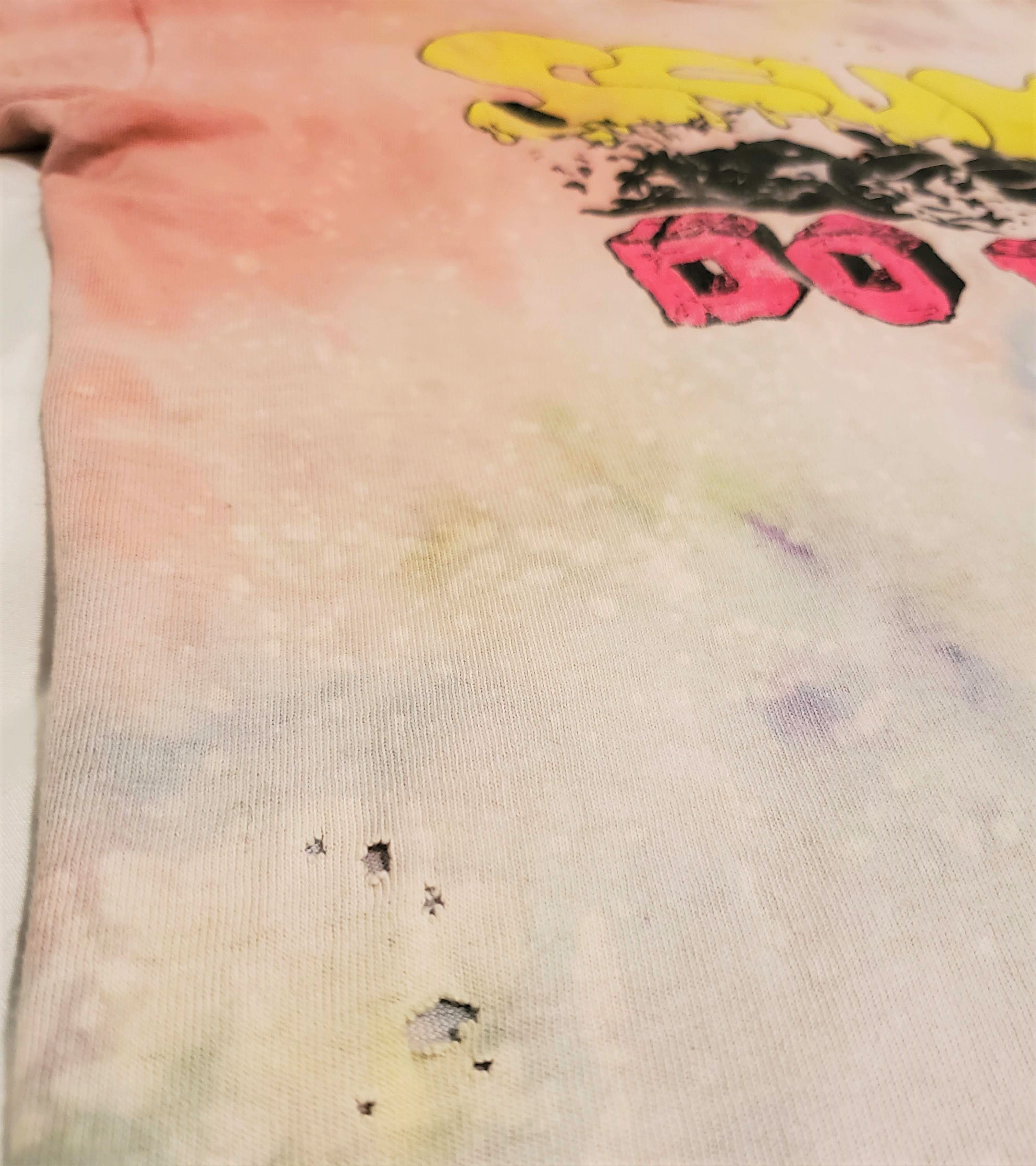 Fruit Of The Loom × Vintage The downriver Scum Club whitewater rafting Thrashed & Dyed Size US M / EU 48-50 / 2 - 8 Thumbnail