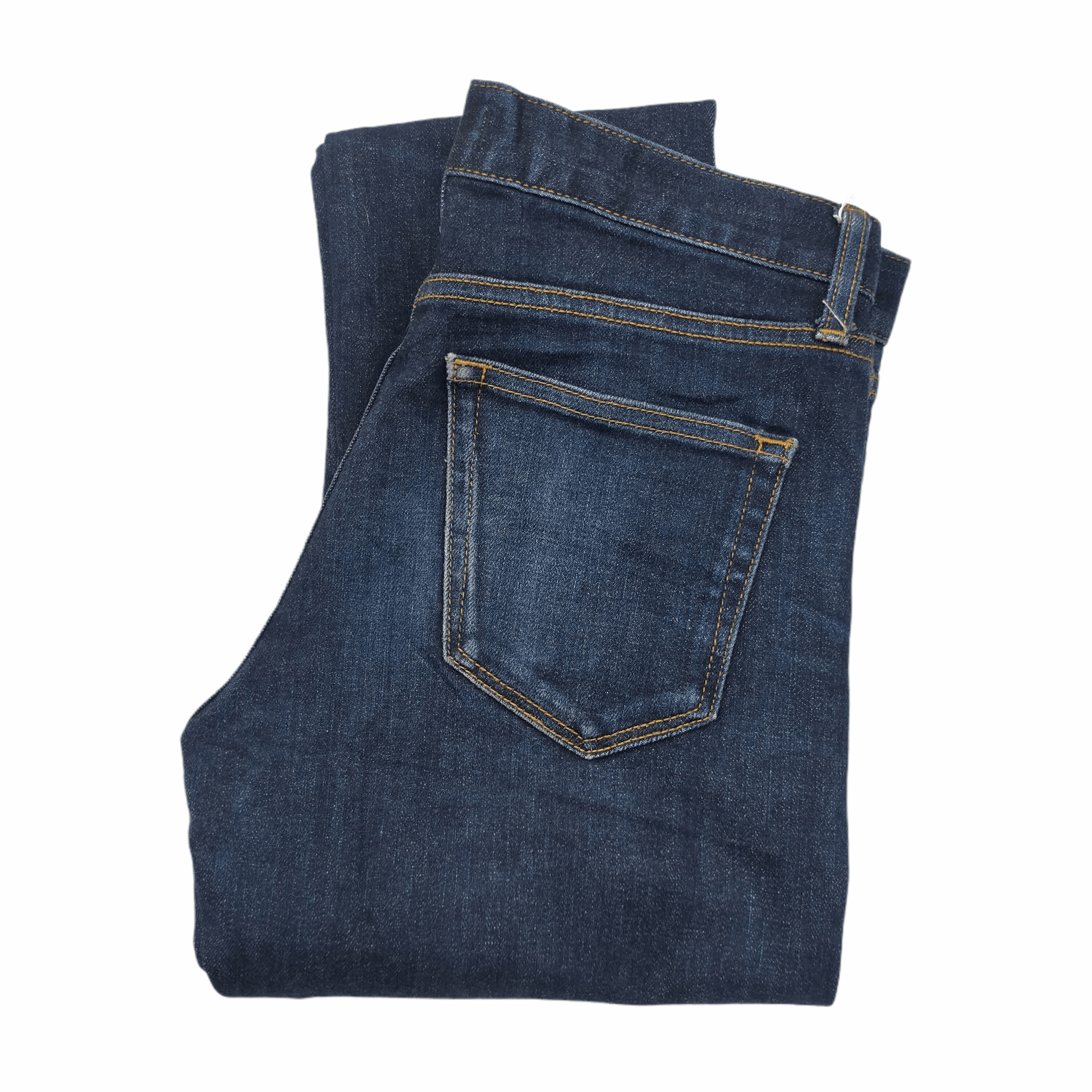 Uniqlo slim straight stretchy selvedge jeans