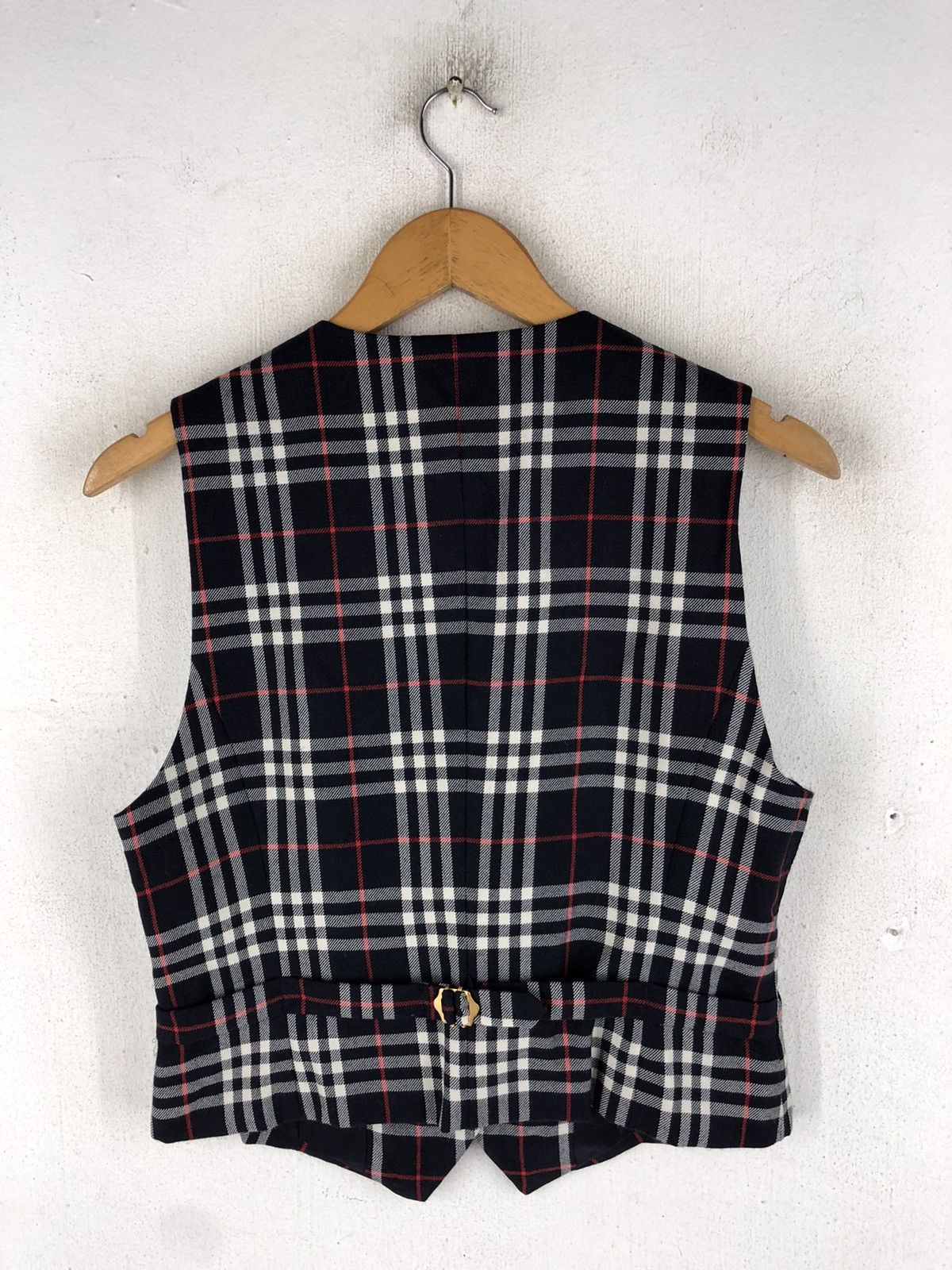 Burberry 🔥BURBERRY NOVA CHECK GARMENT VEST Size US S / EU 44-46 / 1 - 6 Thumbnail