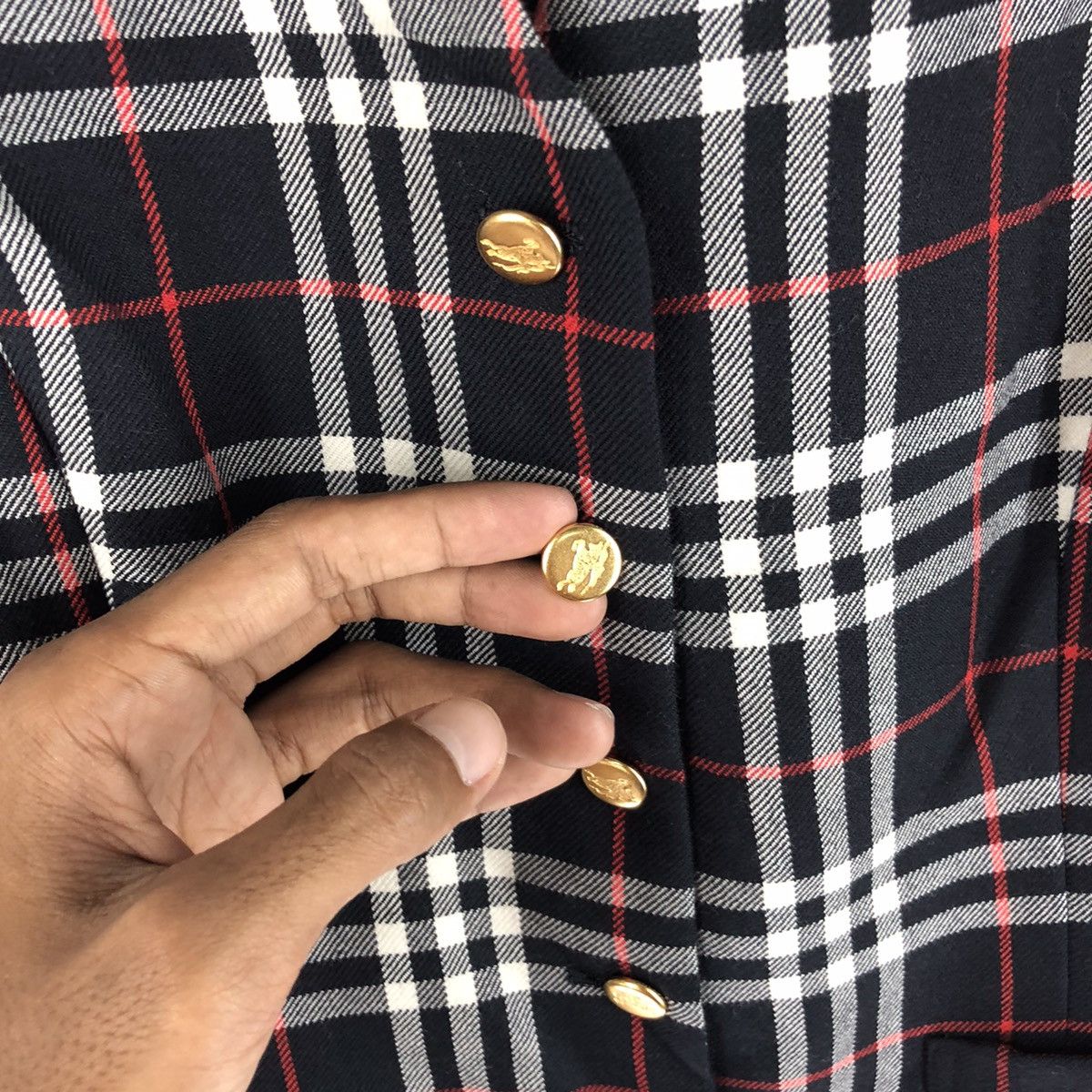 Burberry 🔥BURBERRY NOVA CHECK GARMENT VEST Size US S / EU 44-46 / 1 - 5 Thumbnail
