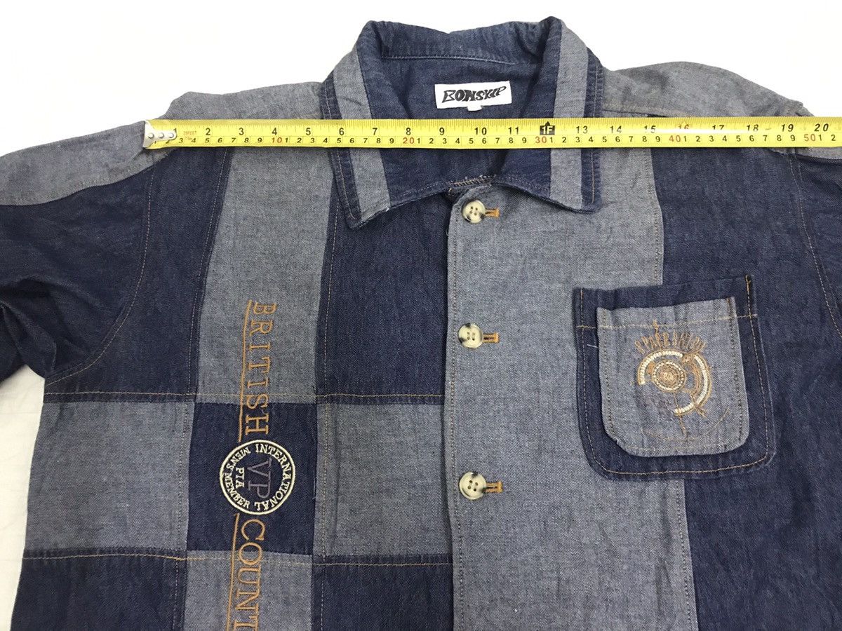 Japanese Brand Bonskip Brand Custome Made Patchwork Jacket Size M Size US M / EU 48-50 / 2 - 11 Thumbnail