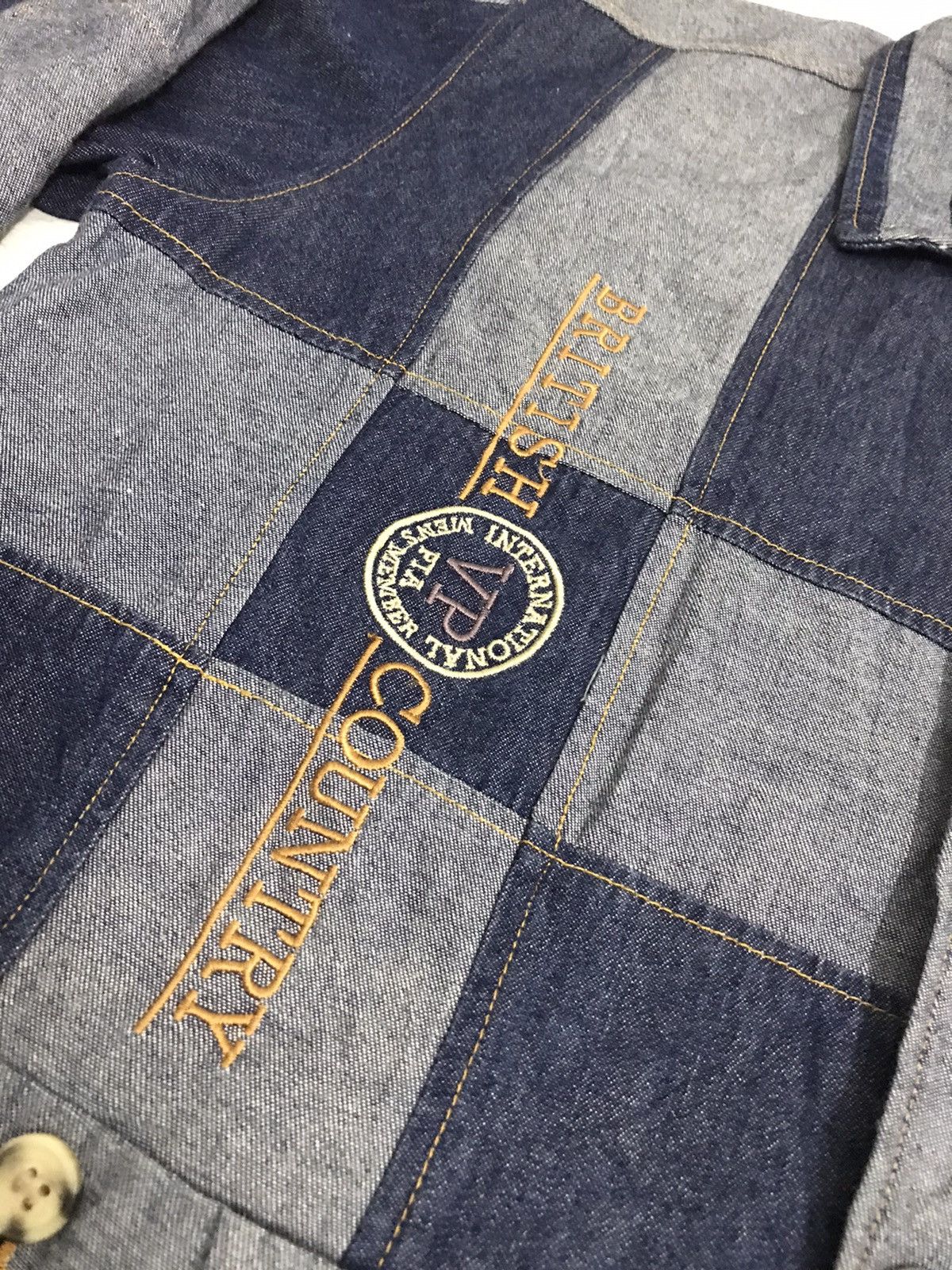 Japanese Brand Bonskip Brand Custome Made Patchwork Jacket Size M Size US M / EU 48-50 / 2 - 4 Thumbnail