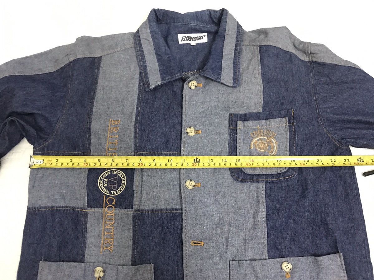 Japanese Brand Bonskip Brand Custome Made Patchwork Jacket Size M Size US M / EU 48-50 / 2 - 9 Thumbnail