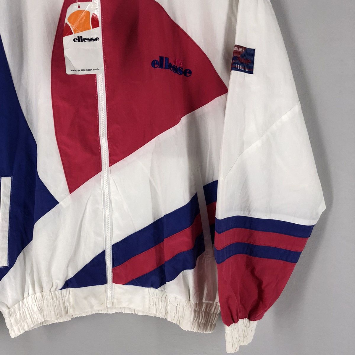 Ellesse 🔥NWT🔥RARE 90s ELLESSE TENIS MULTI BLOCK COLOR JACKET Size US L / EU 52-54 / 3 - 5 Thumbnail