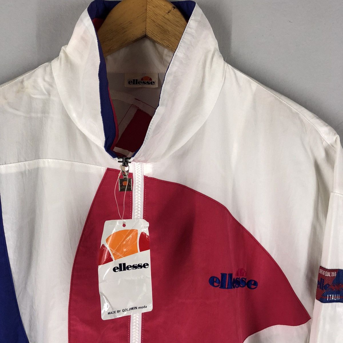 Ellesse 🔥NWT🔥RARE 90s ELLESSE TENIS MULTI BLOCK COLOR JACKET Size US L / EU 52-54 / 3 - 7 Thumbnail