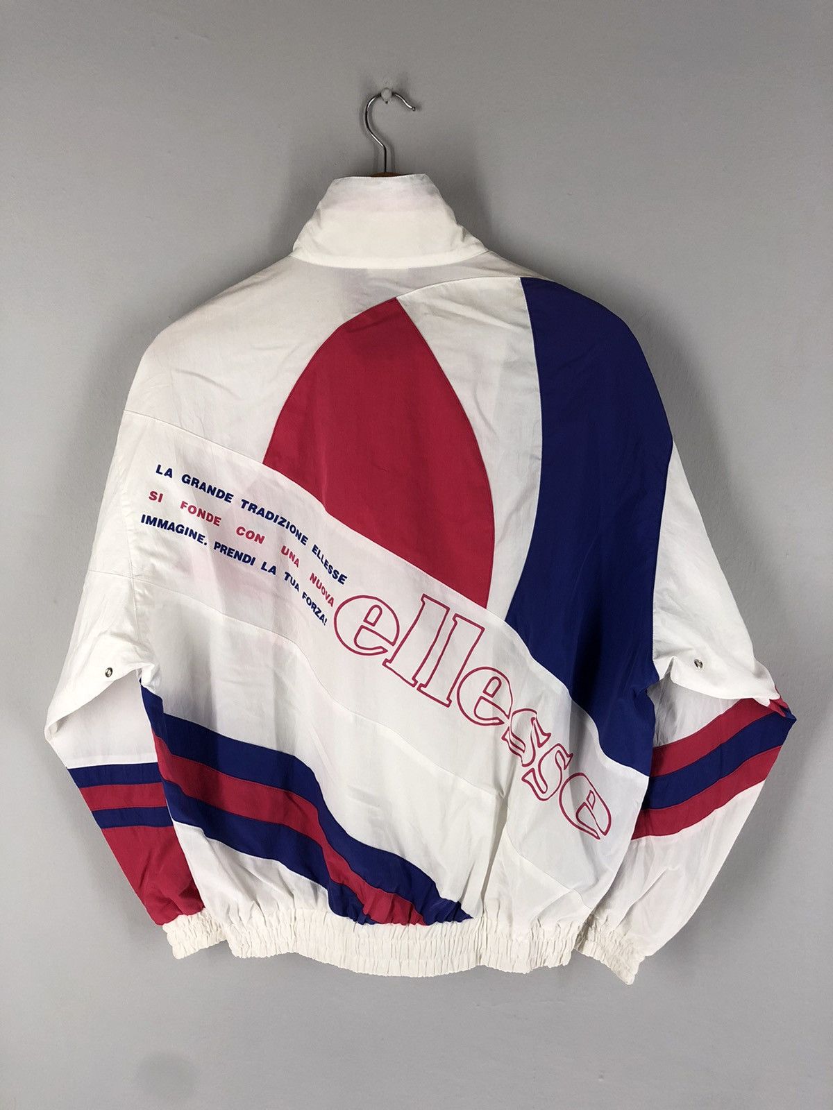 Ellesse 🔥NWT🔥RARE 90s ELLESSE TENIS MULTI BLOCK COLOR JACKET Size US L / EU 52-54 / 3 - 2 Thumbnail