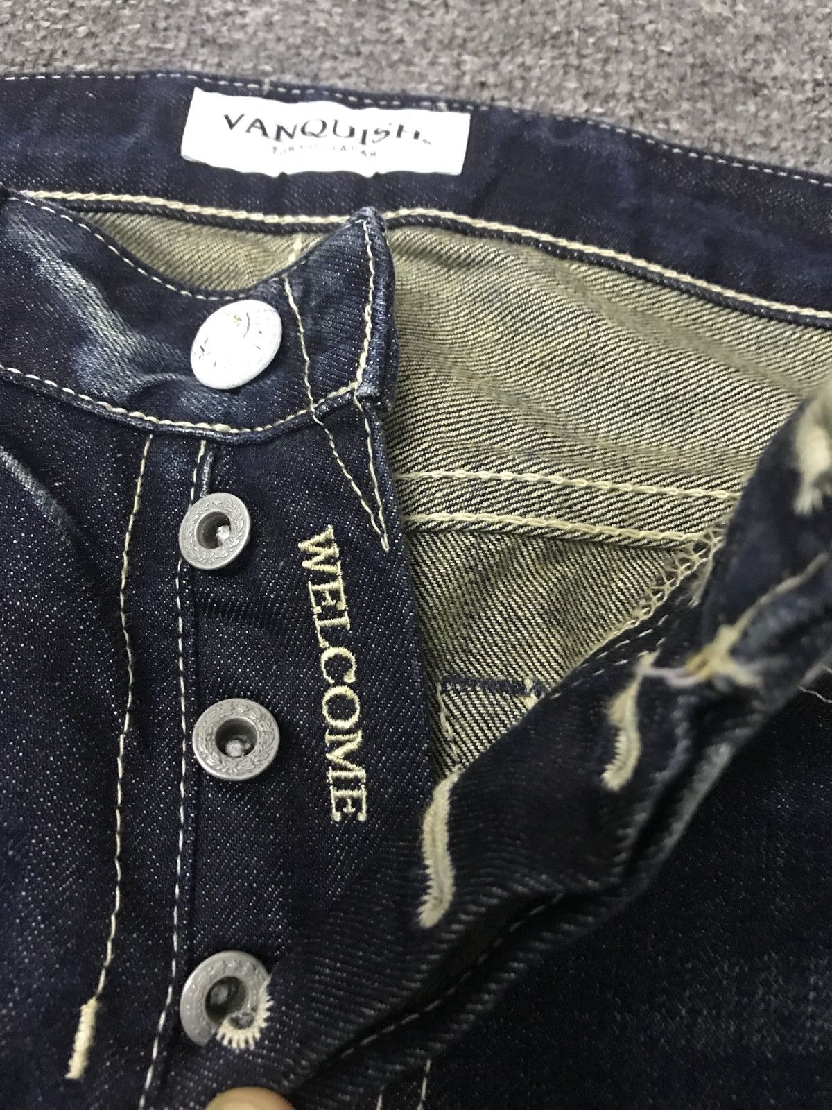 Vanquish Vanquish Distressed Denim Jeans Size US 32 / EU 48 - 2 Thumbnail