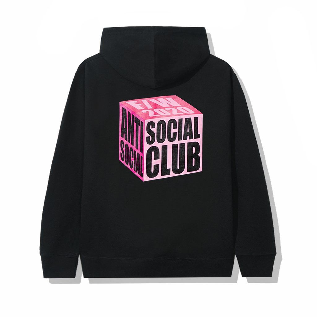 Anti Social Social Club DS ASSC I Wish I Was Wrong Black Hoodie BAPE KITH KAWS Vlone Size US M / EU 48-50 / 2 - 1 Thumbnail