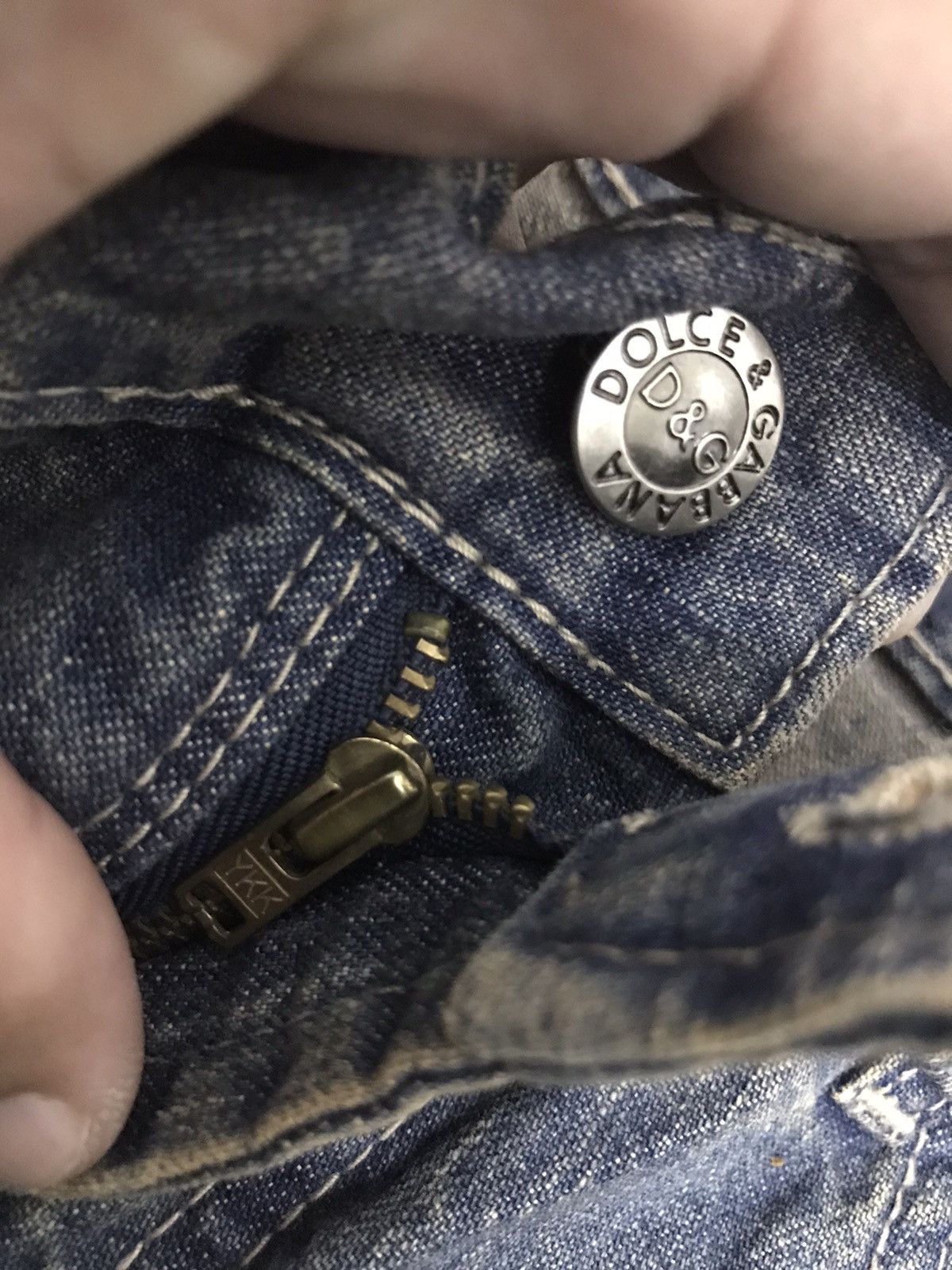Dolce & Gabbana Dolce & Gabbana Distressed Jeans Size US 31 - 7 Thumbnail
