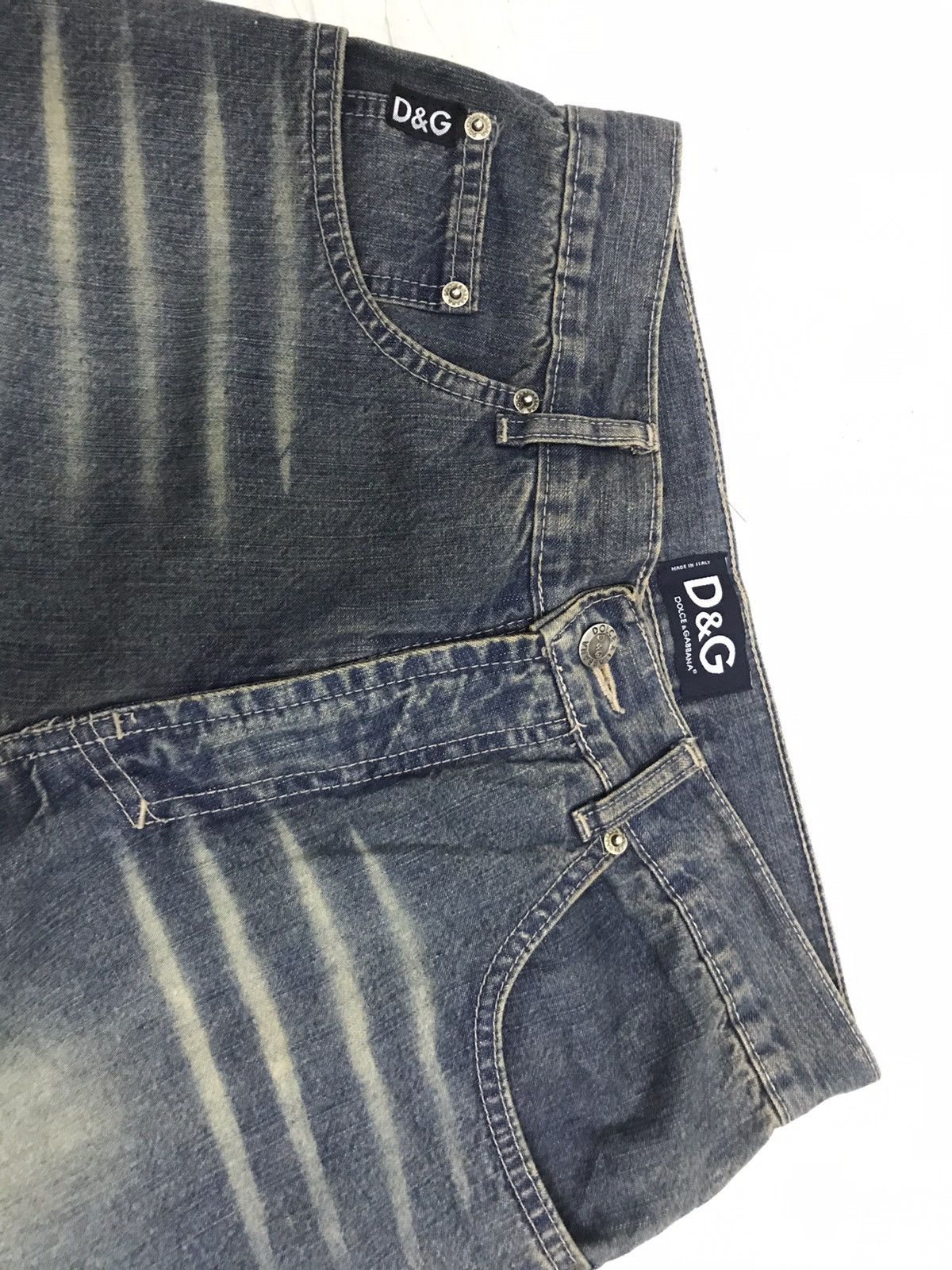 Dolce & Gabbana Dolce & Gabbana Distressed Jeans Size US 31 - 6 Thumbnail
