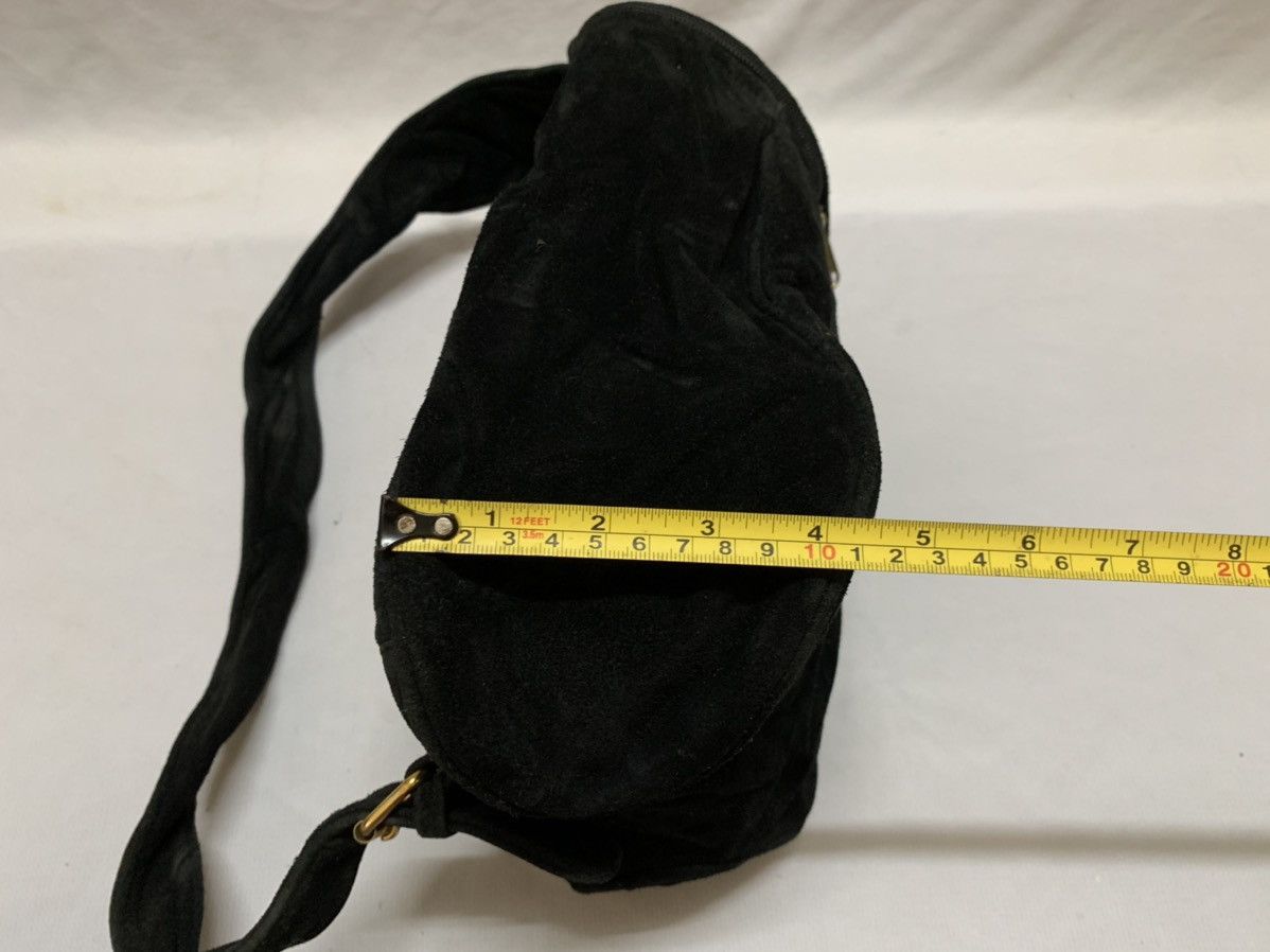 Genuine Leather Suede Leather backpack - vintage leather rucksack Size ONE SIZE - 14 Thumbnail
