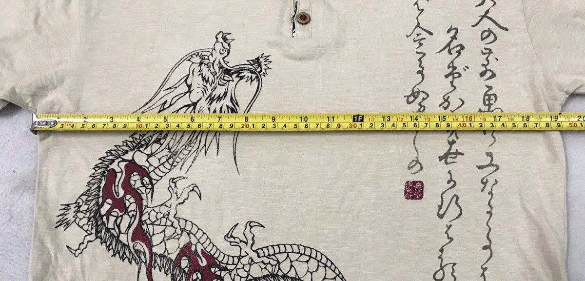 Other Sukajan Shirt Dragon Big Print Size L Fit to M Size US L / EU 52-54 / 3 - 9 Thumbnail