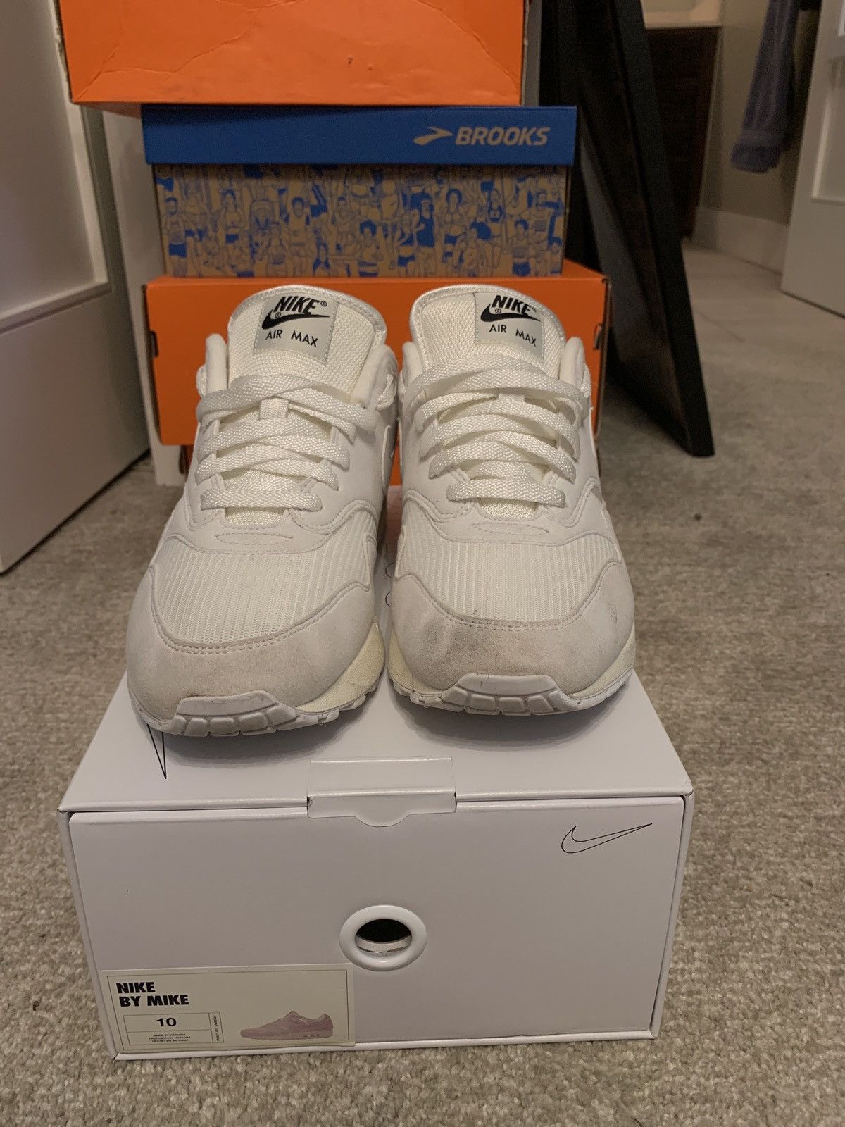 nike all white untouchables