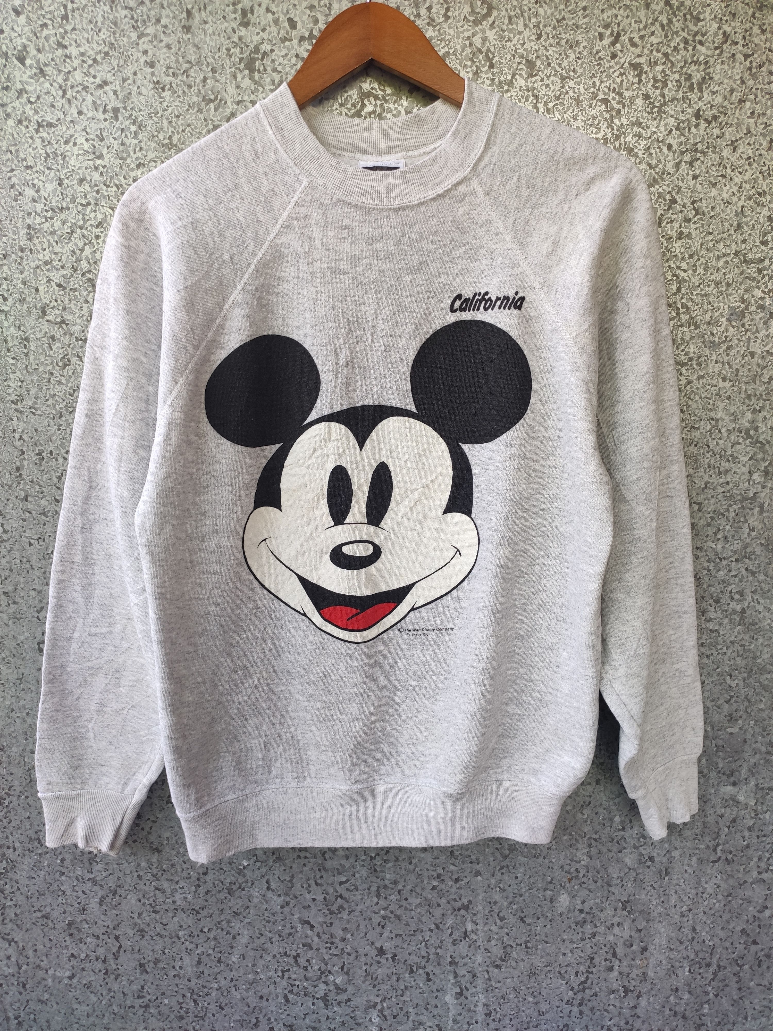 Disney Vintage 90s Vintage Mickey Mouse sweatshirt Cartoon Disney Size US M / EU 48-50 / 2 - 1 Thumbnail