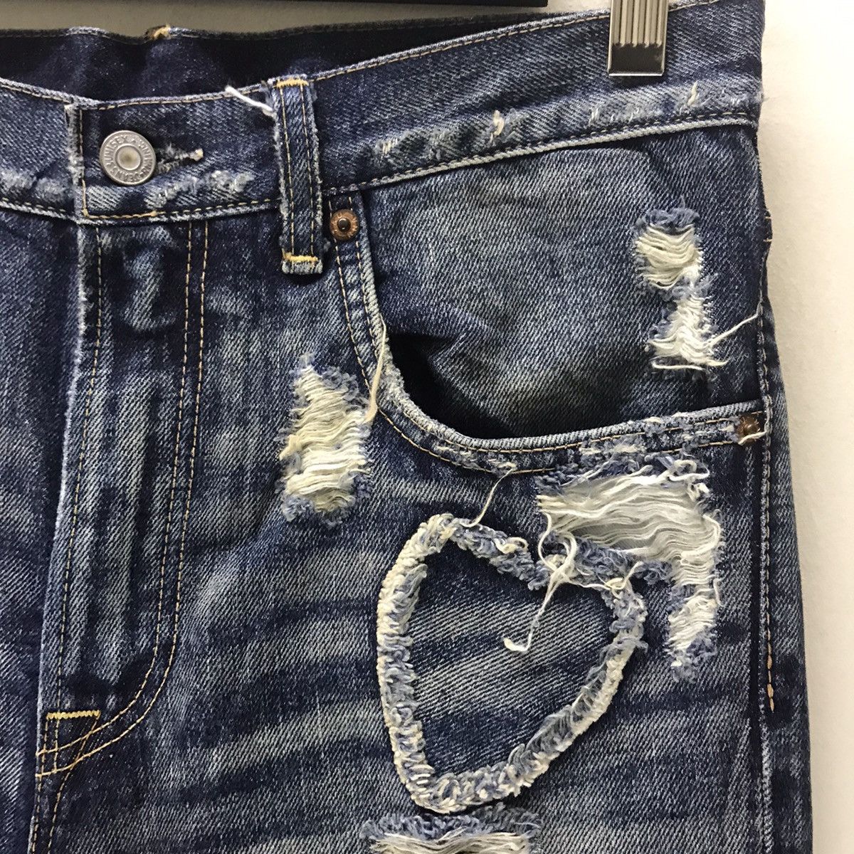 Japanese Brand Japanese Brand RNA.inc Thashed Jeans Size 28" / US 6 / IT 42 - 5 Thumbnail