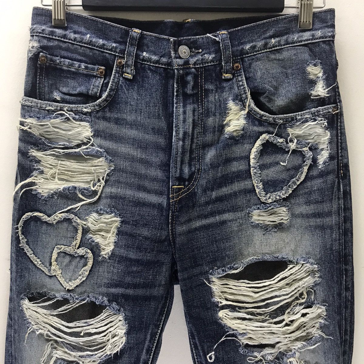 Japanese Brand Japanese Brand RNA.inc Thashed Jeans Size 28" / US 6 / IT 42 - 3 Thumbnail