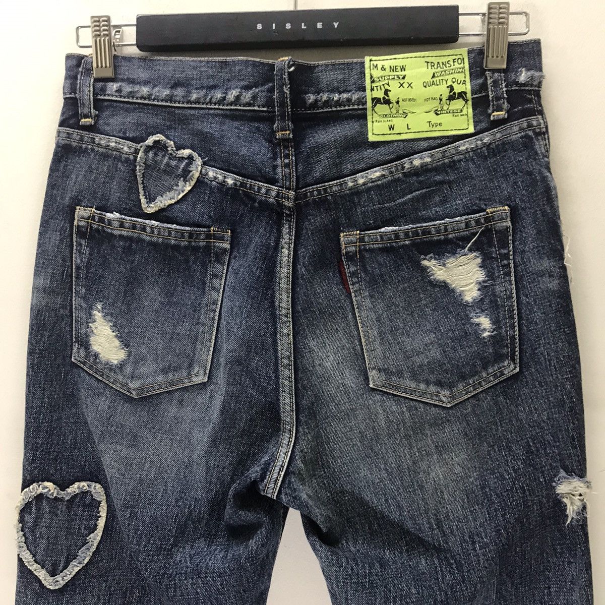 Japanese Brand Japanese Brand RNA.inc Thashed Jeans Size 28" / US 6 / IT 42 - 10 Thumbnail