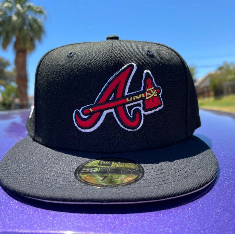 Atlanta Braves Quavo 1995 World Series Fitted Hat 7 1/2 for Sale in