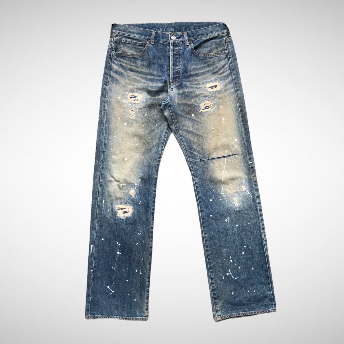 Vintage Takeo Kikuchi Distressed Denim