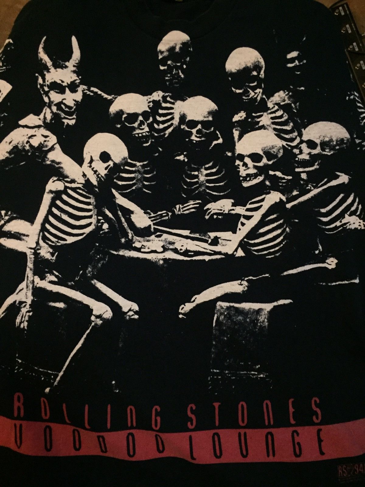 The Rolling Stones × Vintage Vintage Rolling Stones Voodoo Lounge Size US XL / EU 56 / 4 - 1 Thumbnail