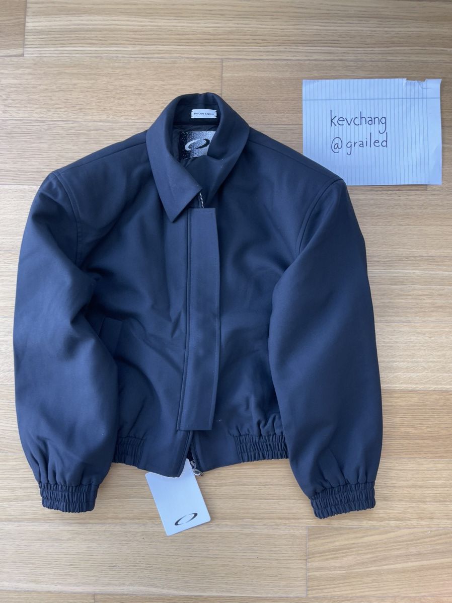 Fax Copy Express ブラック ブルゾン ジャケット 14d45cc12551a0ad6d96b4fde6ffc1