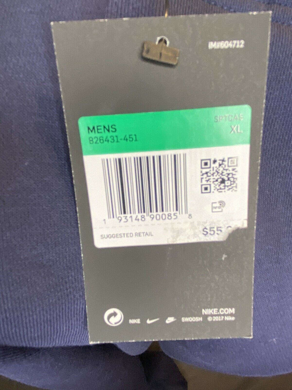 Nike NWT Nike Club Joggers - Navy - XL Size US 42 / EU 58 - 6 Thumbnail