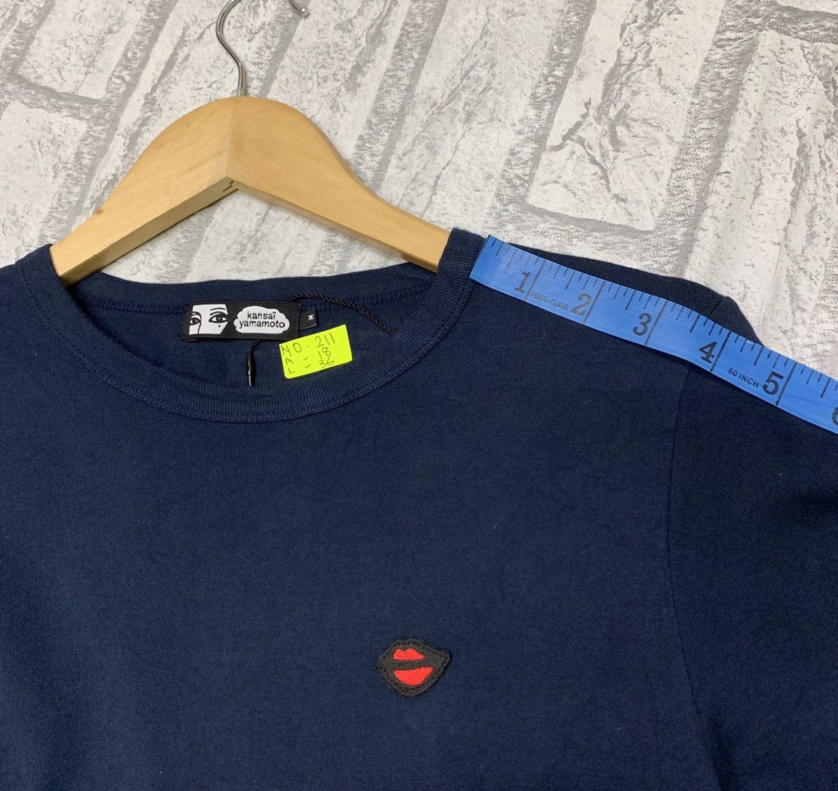 Kansai Yamamoto Vintage Kansai Yamamoto Women Design Long Style T-shirts Size M / US 6-8 / IT 42-44 - 6 Thumbnail