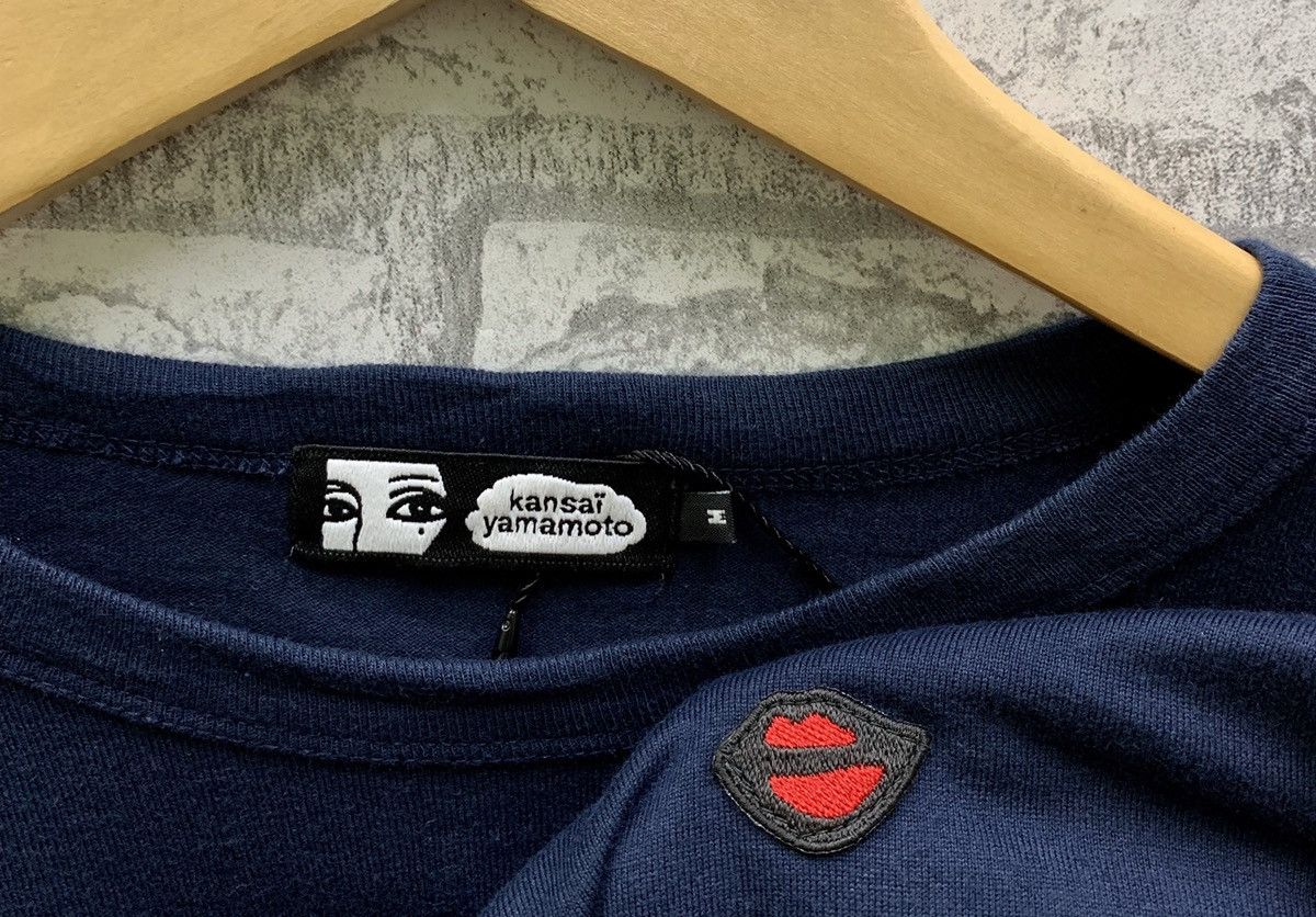 Kansai Yamamoto Vintage Kansai Yamamoto Women Design Long Style T-shirts Size M / US 6-8 / IT 42-44 - 4 Thumbnail