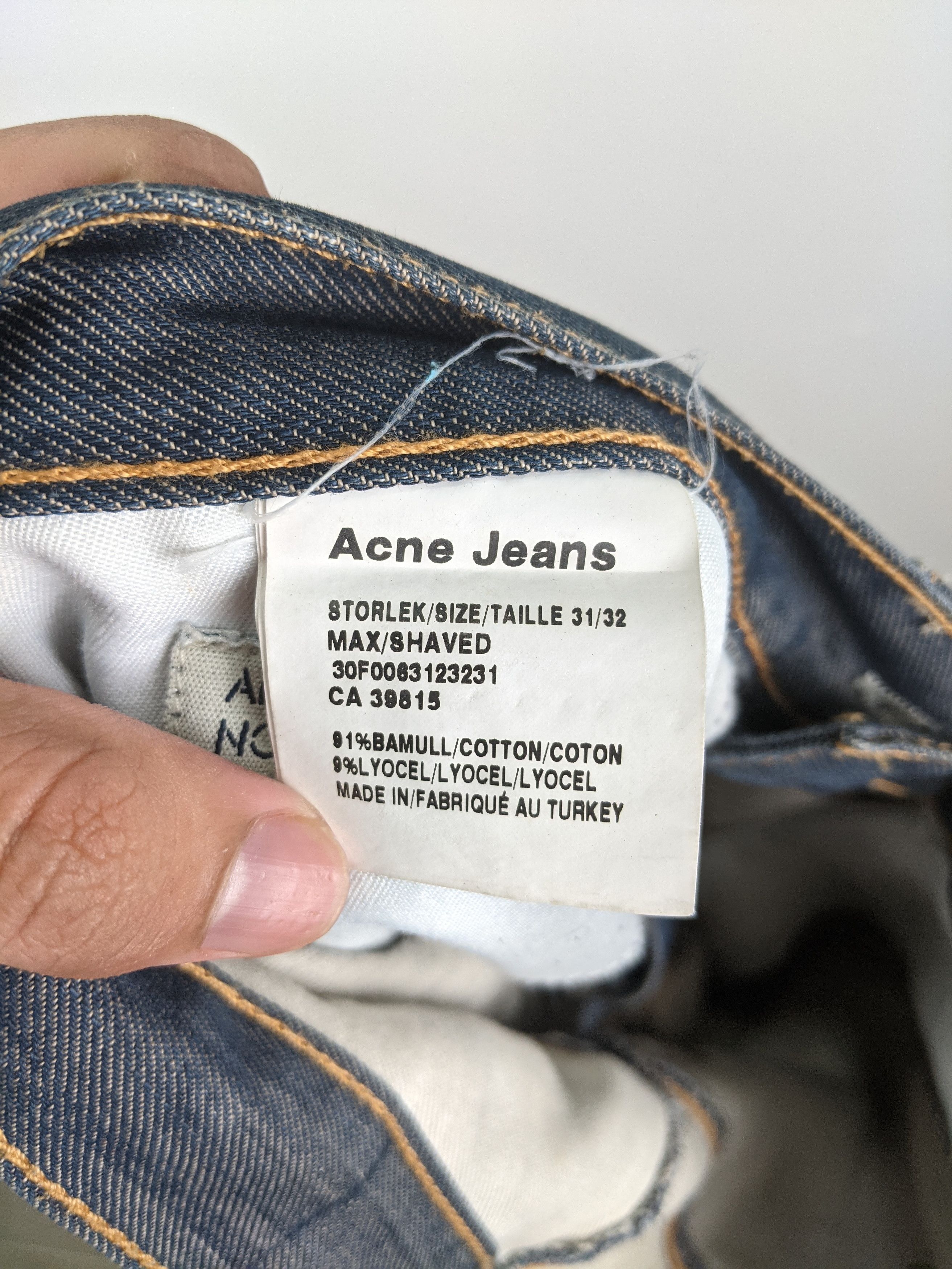 Acne Studios Acne Studio Black Jeans Size US 32 / EU 48 - 8 Thumbnail
