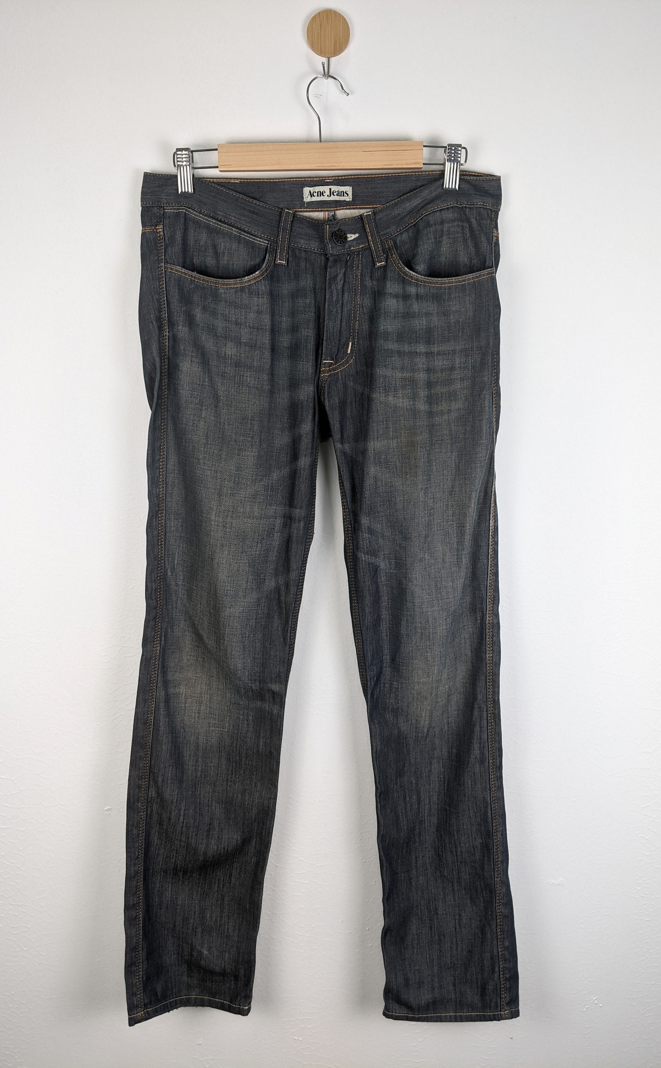 Acne Studios Acne Studio Black Jeans Size US 32 / EU 48 - 1 Thumbnail