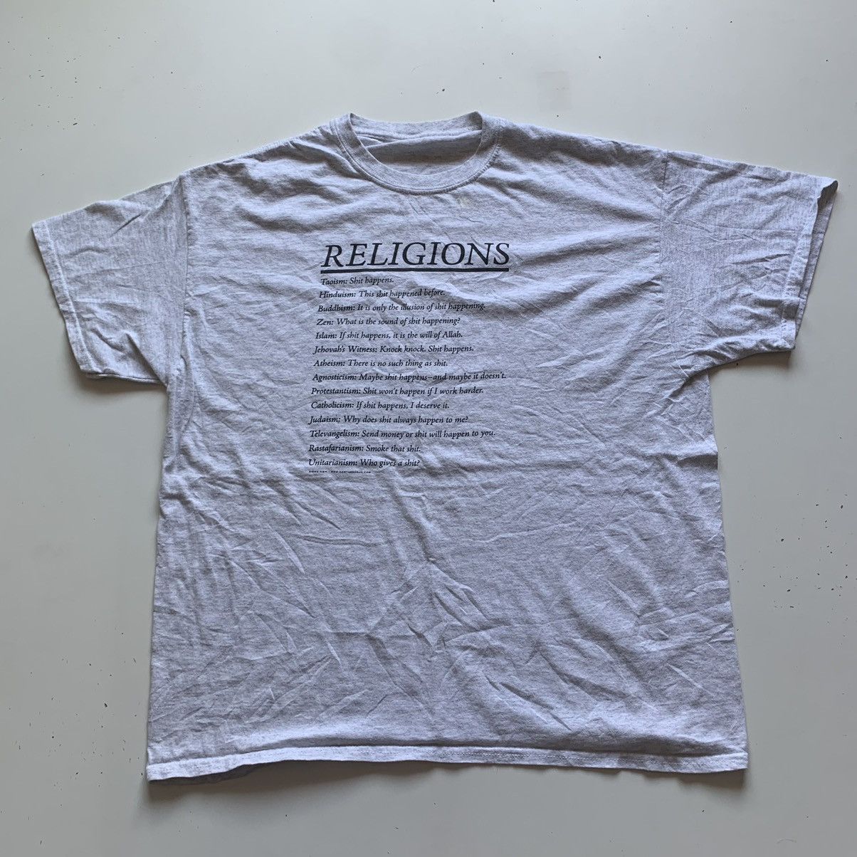 Vintage Vintage religions t shirt | Grailed