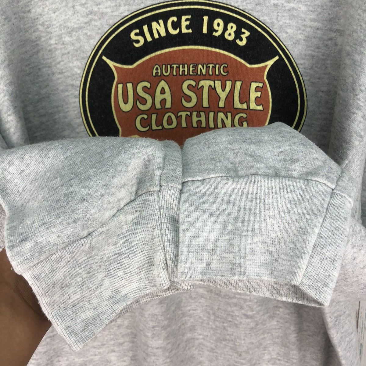 Tultex × Vintage Vintage 90s Beverly Hill USA Style Clothing Sweatshirt Size US XL / EU 56 / 4 - 6 Thumbnail