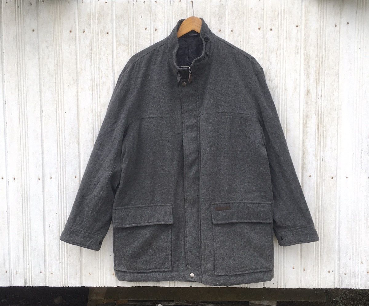 Vintage Crocodile Italy Long Jacket Large Size