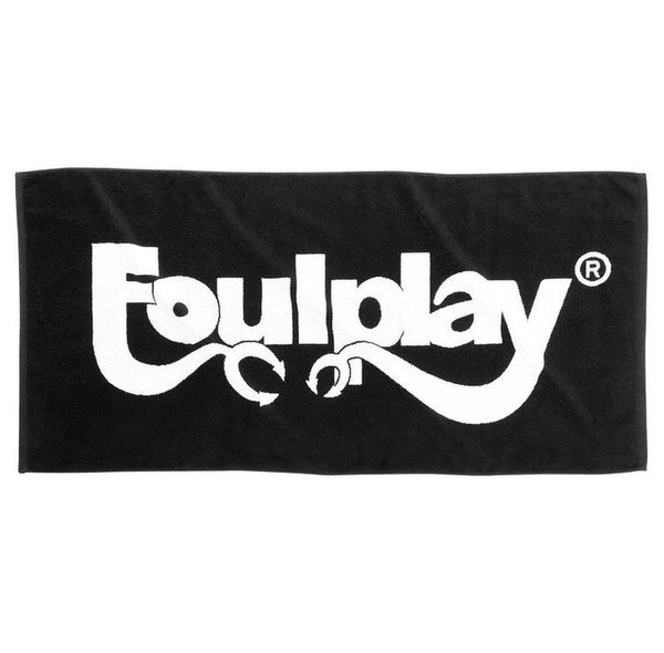 Foulplay Company Foulplay Logo Beach Towel - Black Size ONE SIZE - 1 Preview