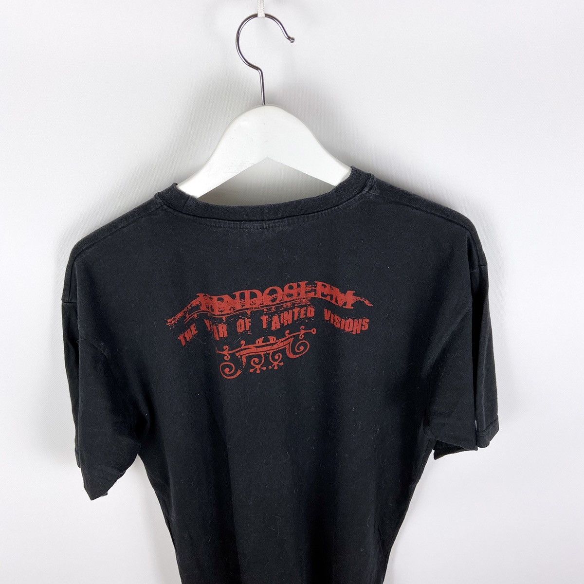 Band Tees Vintage Very rare Hindoslem The Year of tainted visions tee Size US L / EU 52-54 / 3 - 2 Thumbnail