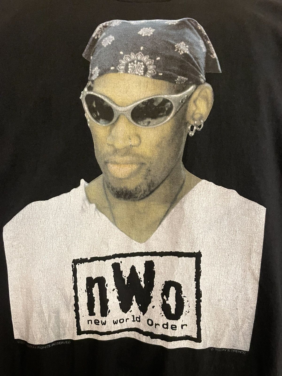 Vintage Vintage 1997 Dennis Rodman NWO Size US XL / EU 56 / 4 - 6 Thumbnail