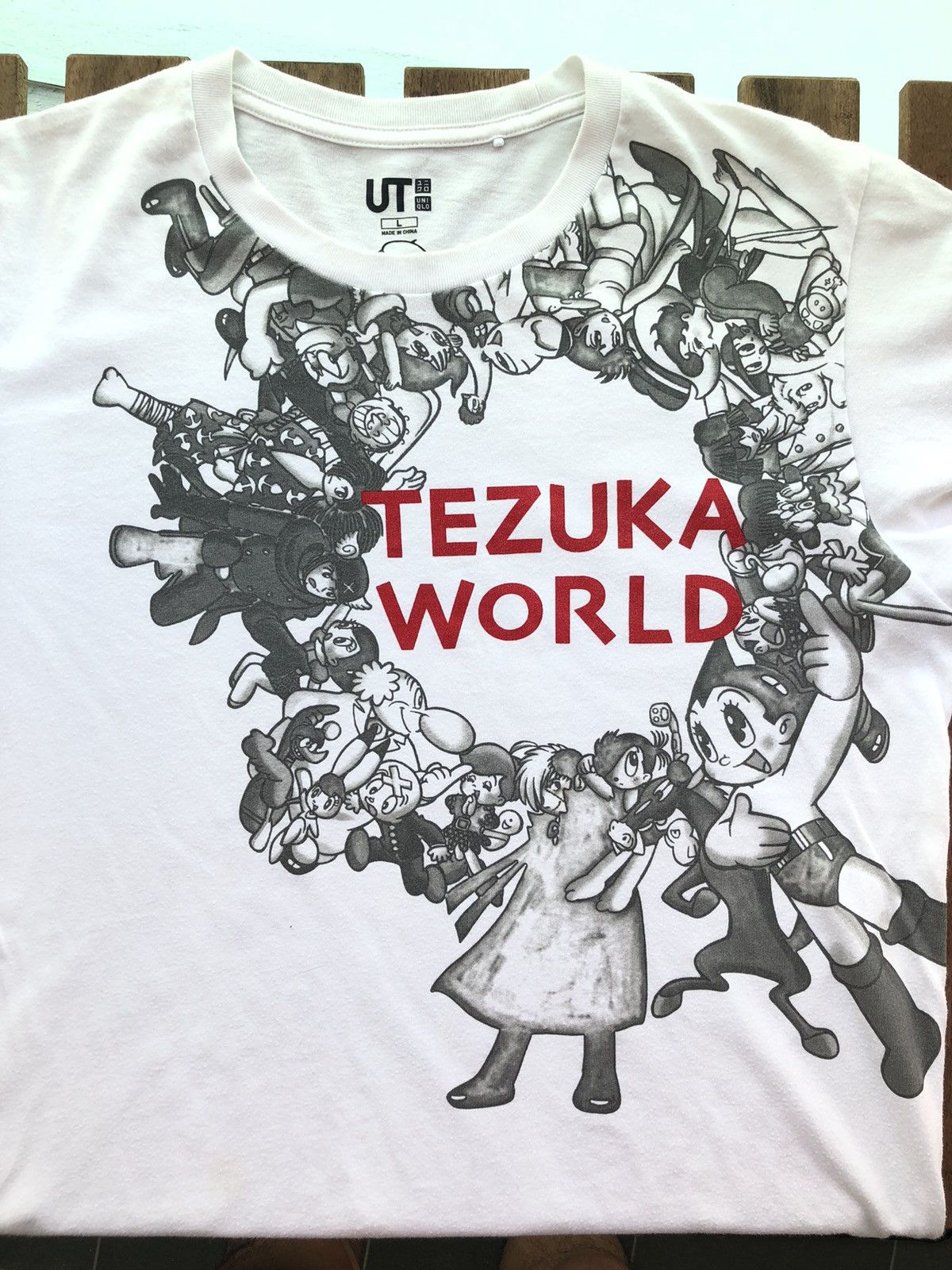 Anime 🔥Astro Boy @ Tezuka Production Big Logo Tee (rare) Size US L / EU 52-54 / 3 - 1 Thumbnail