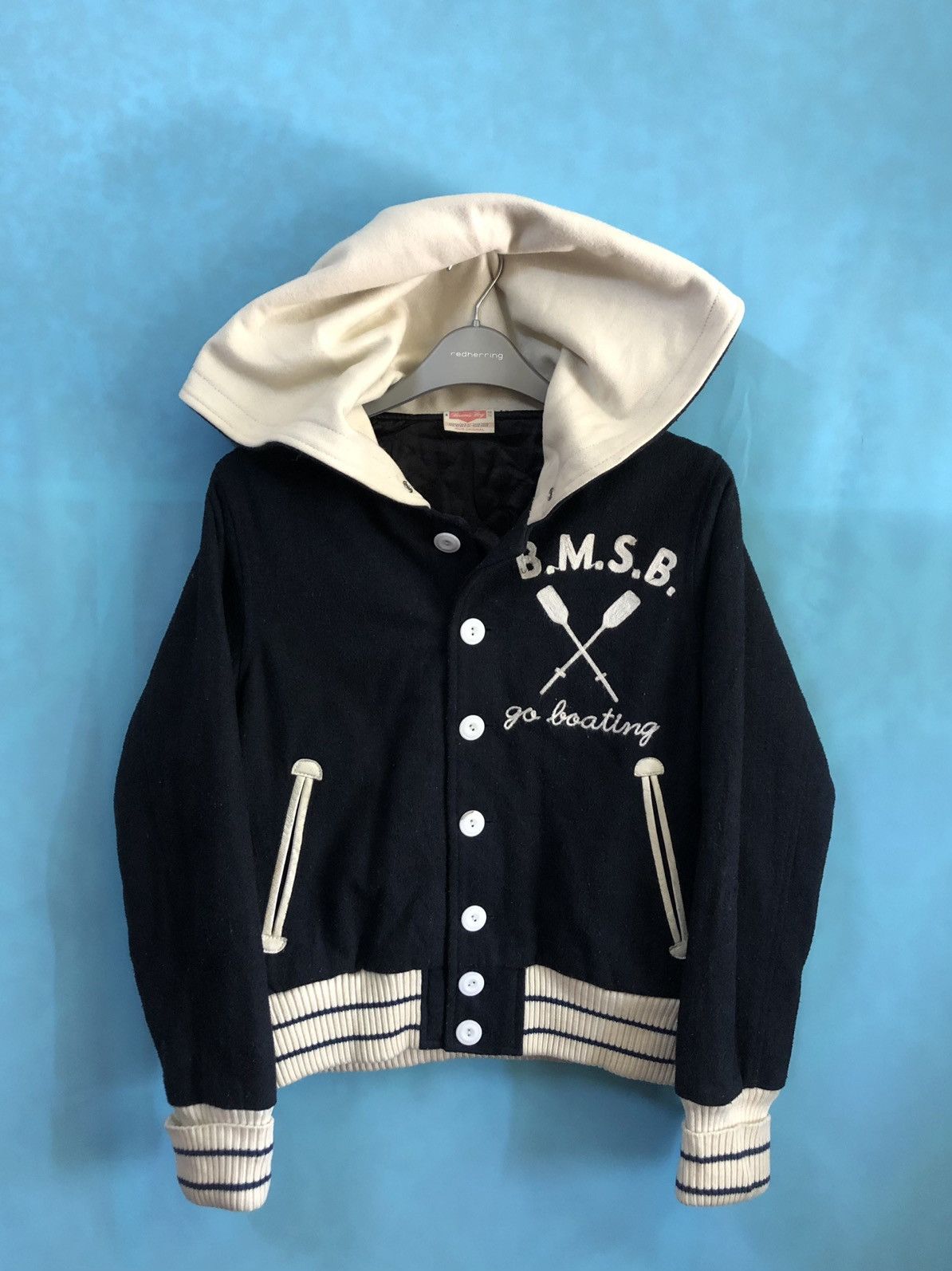 Beams Plus Beams Boy Varsity Embroidery Size US XXS / EU 40 - 3 Thumbnail