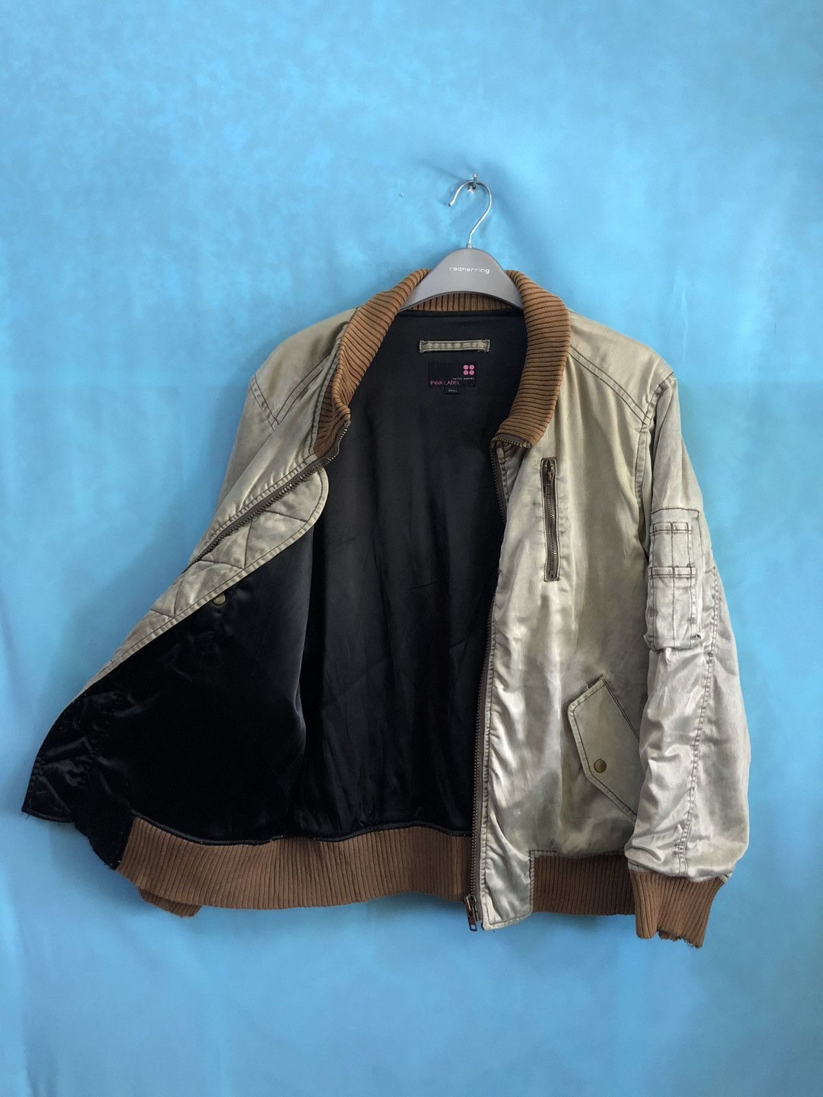 United Arrows 1990s United Arrows bomber military jacket #1870 Size US S / EU 44-46 / 1 - 6 Thumbnail