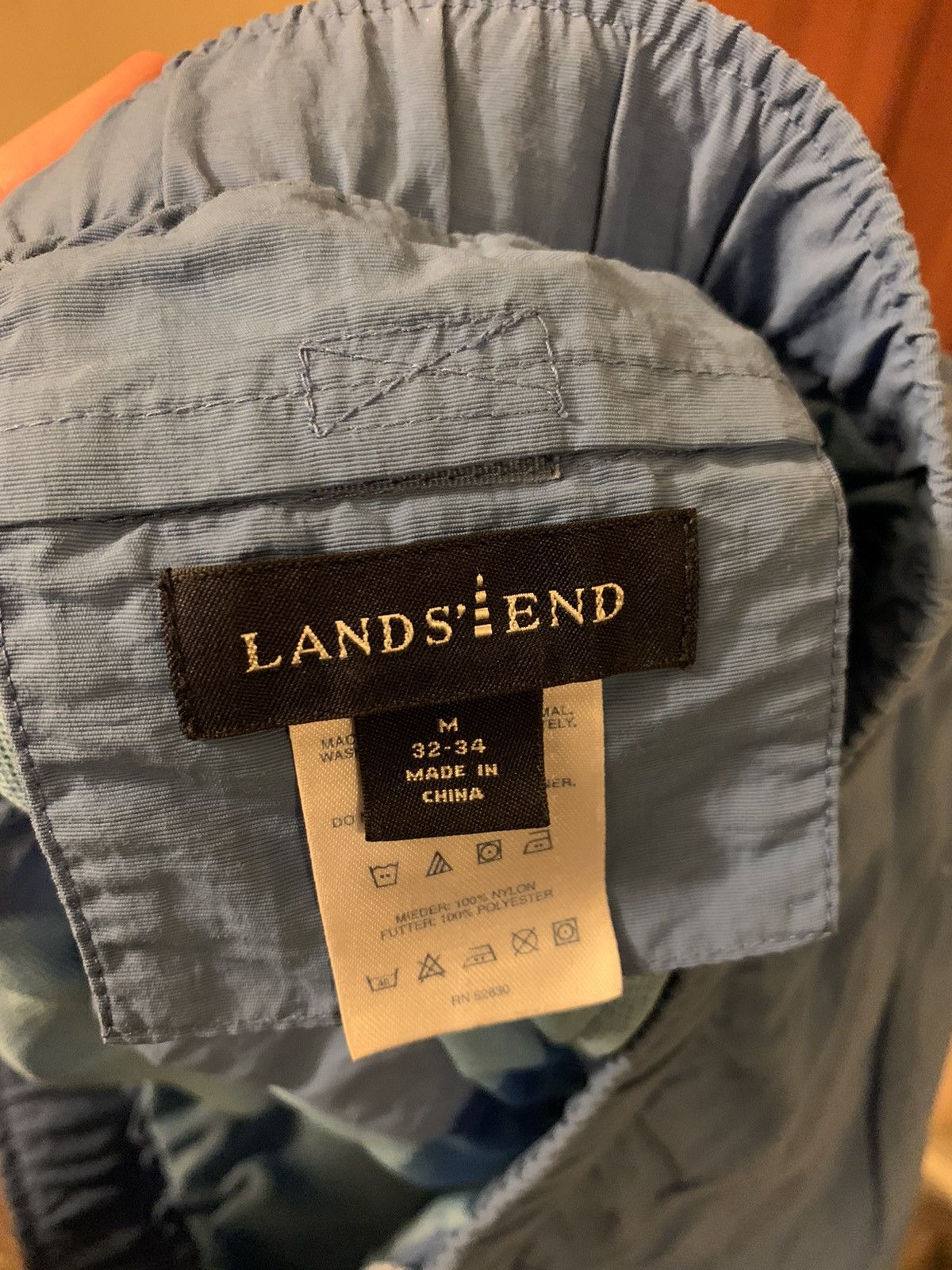 Lands' End *RARE* Vintage Land’s End Buckle-Belted Swim Shorts/Trunks Size US 32 / EU 48 - 6 Thumbnail