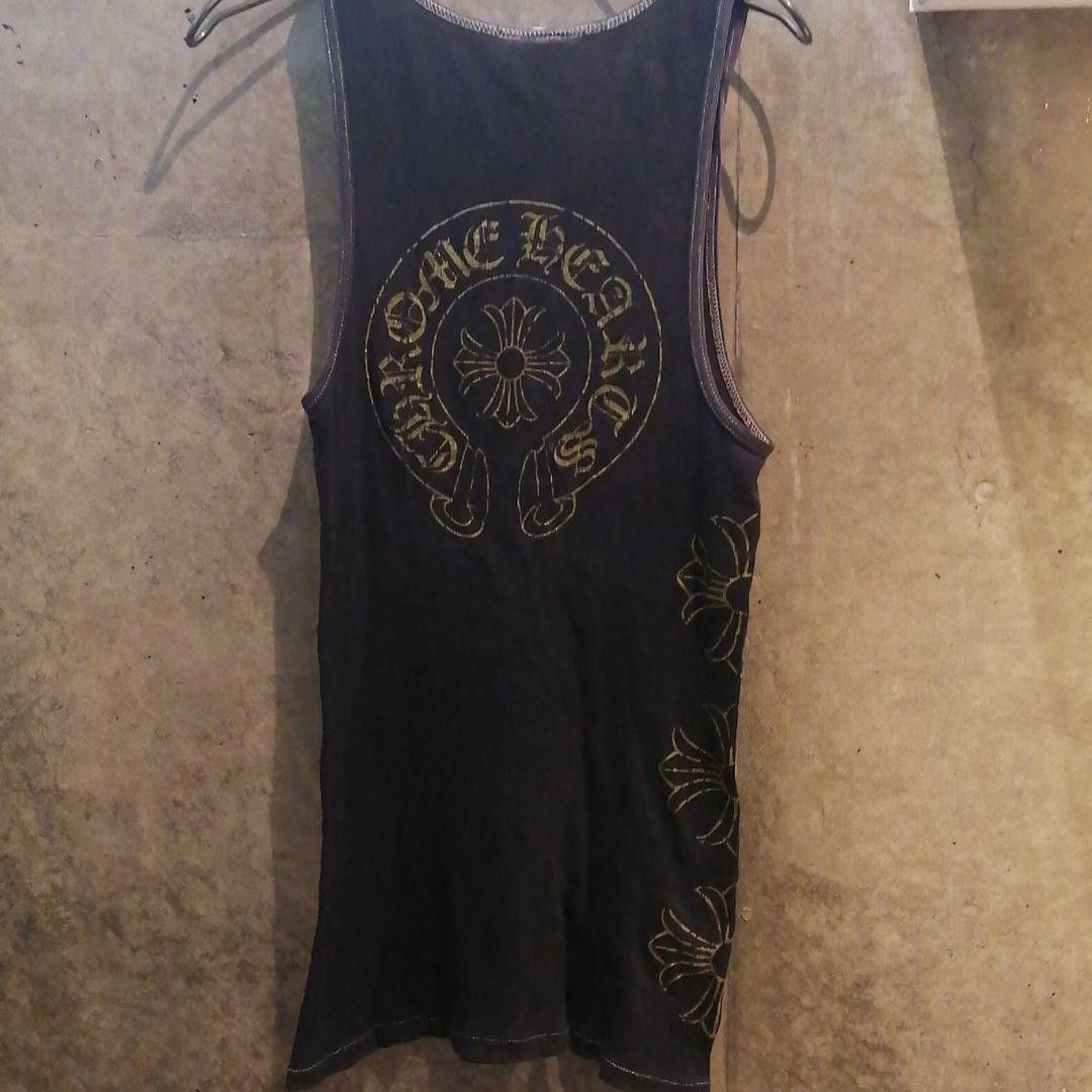 Chrome Hearts Gold Wife Beater