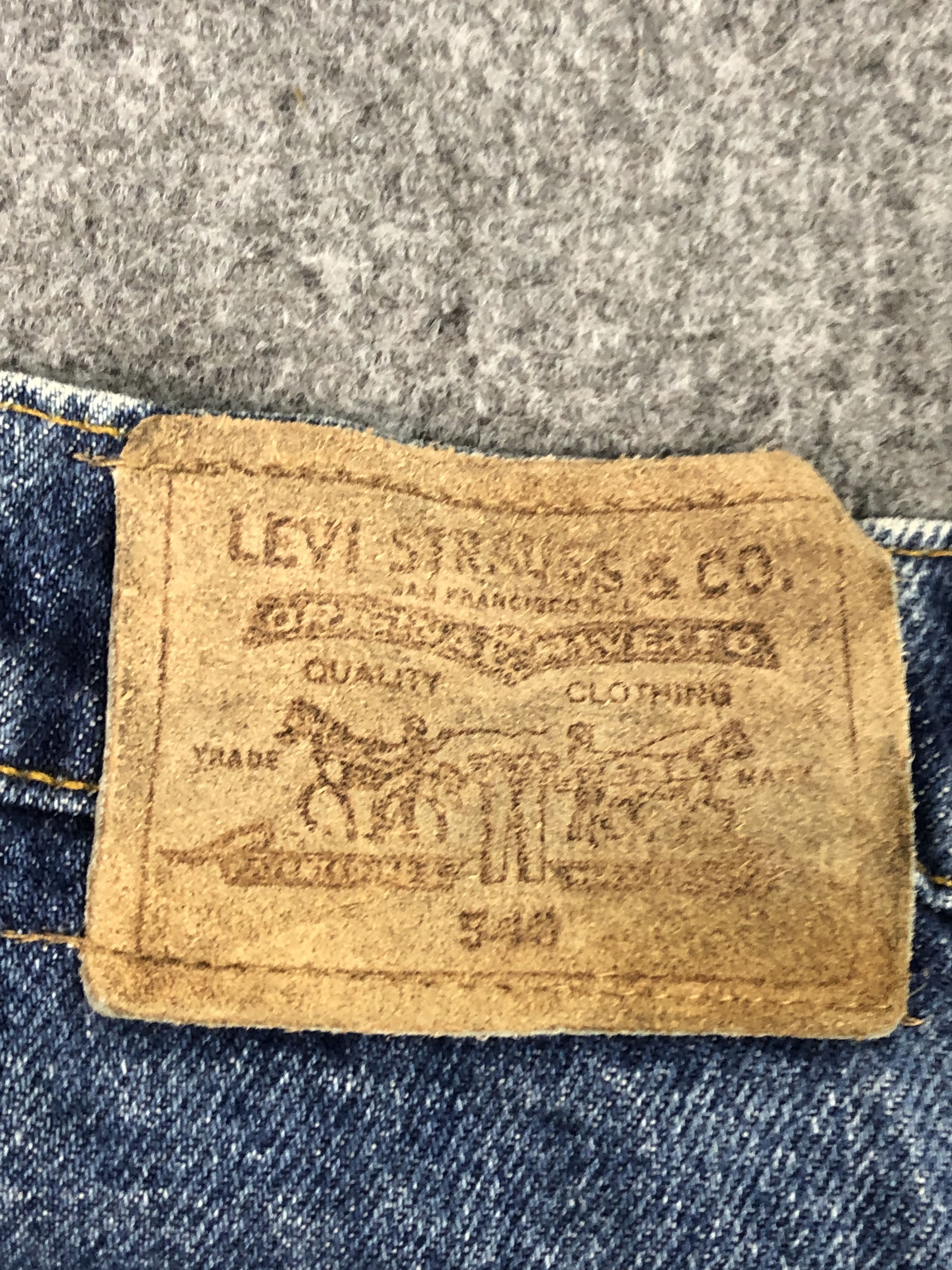 Levi's Vintage Levis 540 Blue Denim Jeans DP0349 Size US 40 / EU 56 - 5 Thumbnail