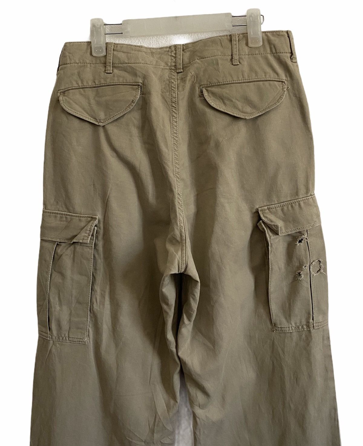 Alpha Industries 🇺🇸🔥Alpha Industries US Army Military Garment Cargo Pants Size US 32 / EU 48 - 4 Thumbnail